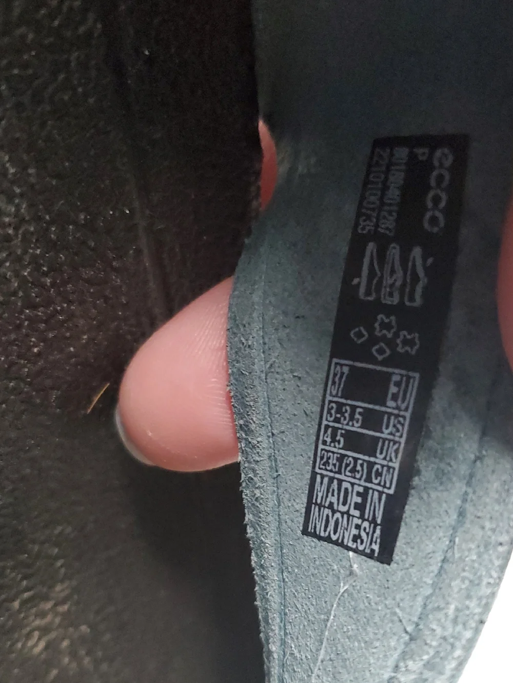Ecco MX Flipslider Flip-Flop Size 37 Womens 3/3.5